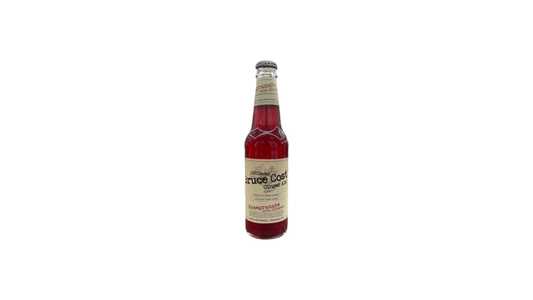 Bruce Cost Pomegranate Hibiscus Ginger Ale 12 Oz Bottle