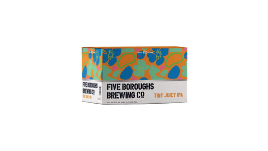 Five Boroughs Brewing Tiny Juicy IPA 6 Pack 12 Oz