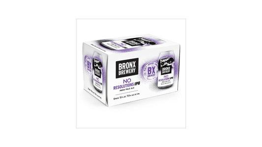 Bronx Brewery No Resolutions IPA - 6pk / 12oz Cans