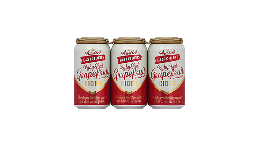Austin Eastciders Cider, Ruby Red Grapefruit