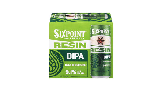 Sixpoint Brewery Resin Imperial IPA Beer - 6pk/12 Fl Oz Cans