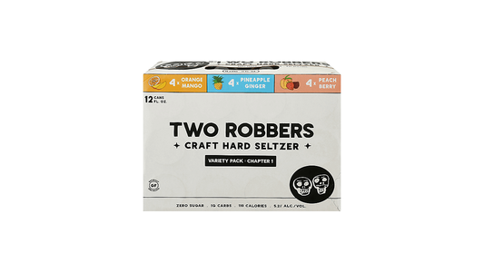 Two Robbers Hard Seltzer Variety Pack - 12pk/12 Fl Oz Cans