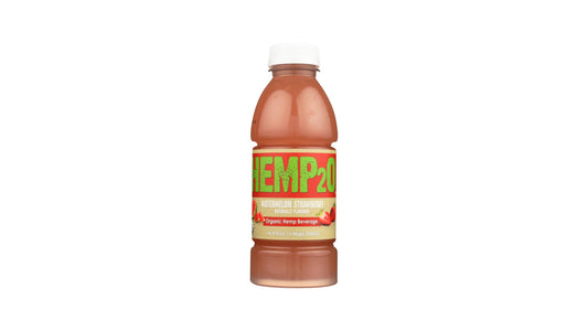 Hemp2o Hemp Beverage, Organic, Watermelon Strawberry