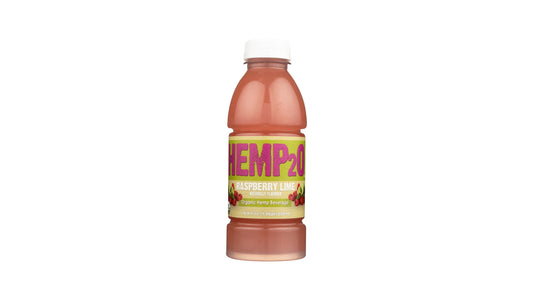 Hemp2o Organic Raspberry Lime Beverage 16.9 Oz