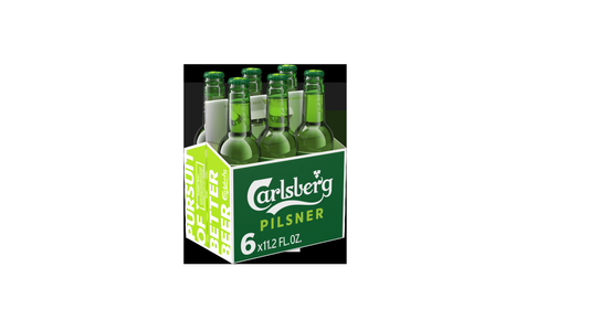 Carlsberg Danish Pilsner Beer - 6pk/11.2 Fl Oz Bottles