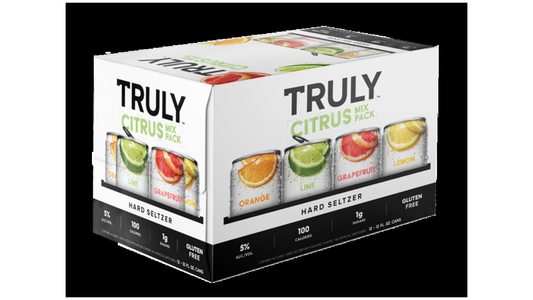Truly Hard Seltzer Citrus Mix Variety Pack, Spiked & Sparkling Water