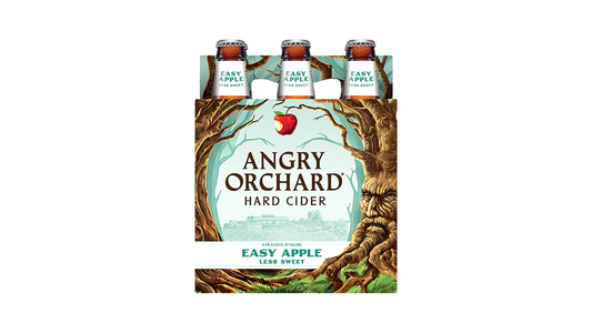 Angry Orchard Easy Apple Hard Cider, Spiked (12 Fl. Oz. Bottle, 6pk.)