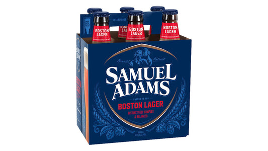 Samuel Adams Boston Lager Beer 12 Fl. Oz. Bottle, 6pk