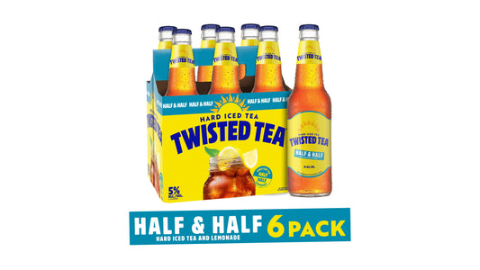 Twisted Tea Hard Iced Half & Half, Lemonade