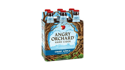 Angry Orchard Hard Cider, Crisp Apple, 6 Pack