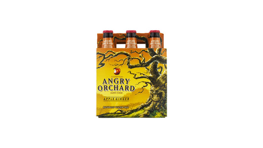 Angry Orchard Apple Ginger Hard Cider - 6pk / 12oz Bottles