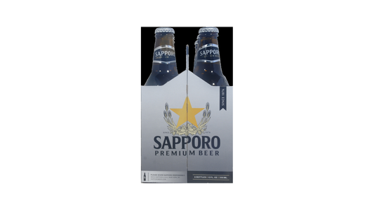 Sapporo Premium Beer - 6pk/12 Fl Oz Bottles