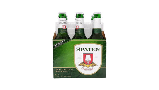 Spaten Premium Pilsner, 6 Pack 12 Fl. Oz. Bottles, 5% ABV