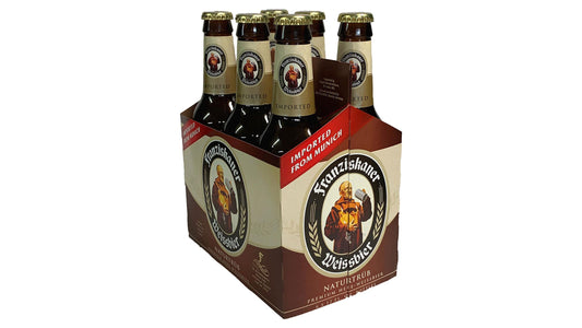 Franziskaner Weissbier Hefeweizen, 6 Pack 12 Fl. Oz. Bottles