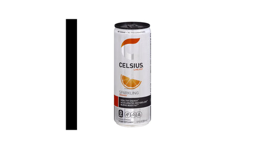 Celsius Sparkling Orange Energy Drink - 12 Fl Oz Can