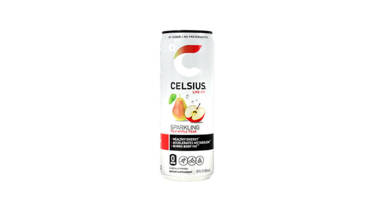 Celsius Fuji Apple Pear Sparkling Energy Drink - 12 Fl Oz Can
