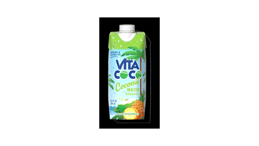 Vita Coco Pure Coconut Water Pineapple - 16.9 Fl Oz Carton