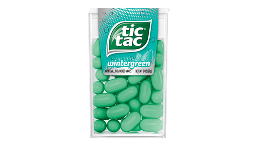 Tic Tac Mints Wintergreen –  1 Oz Packs